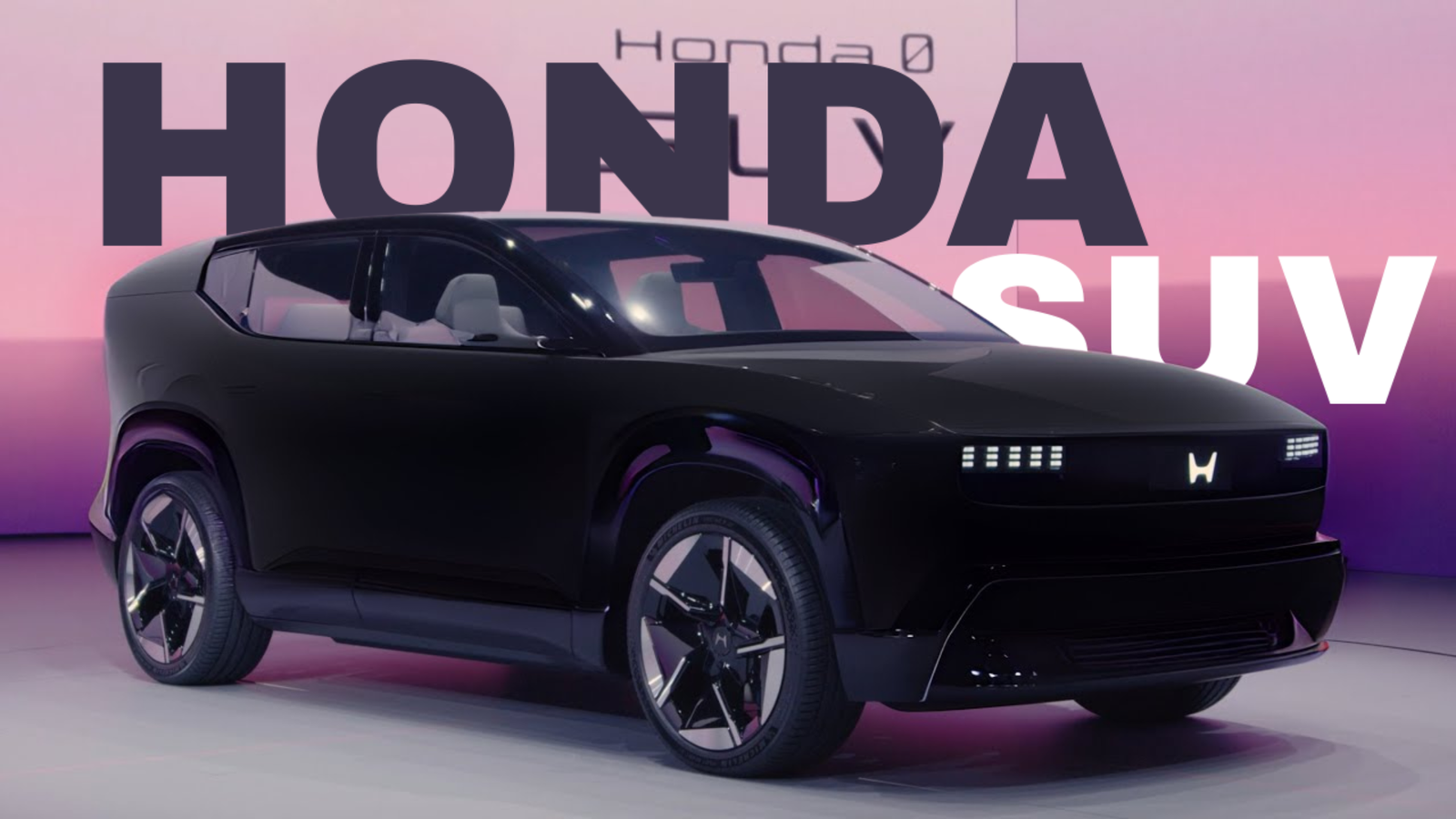2026 Honda 0 Series EVs
